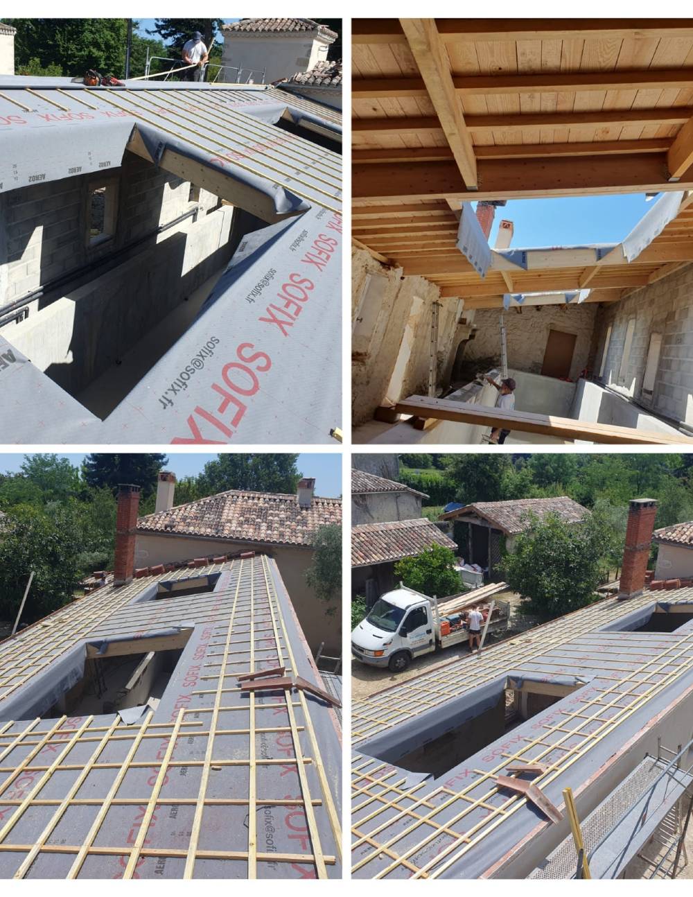 Charpente & couverture à Auros (1)