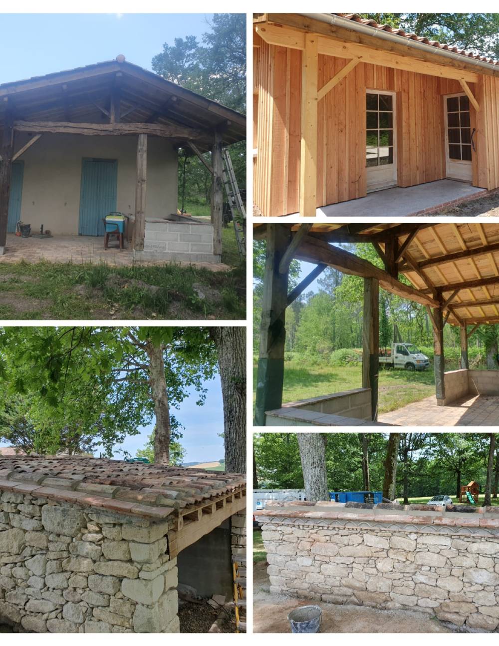 Charpente & couverture à Auros (4)