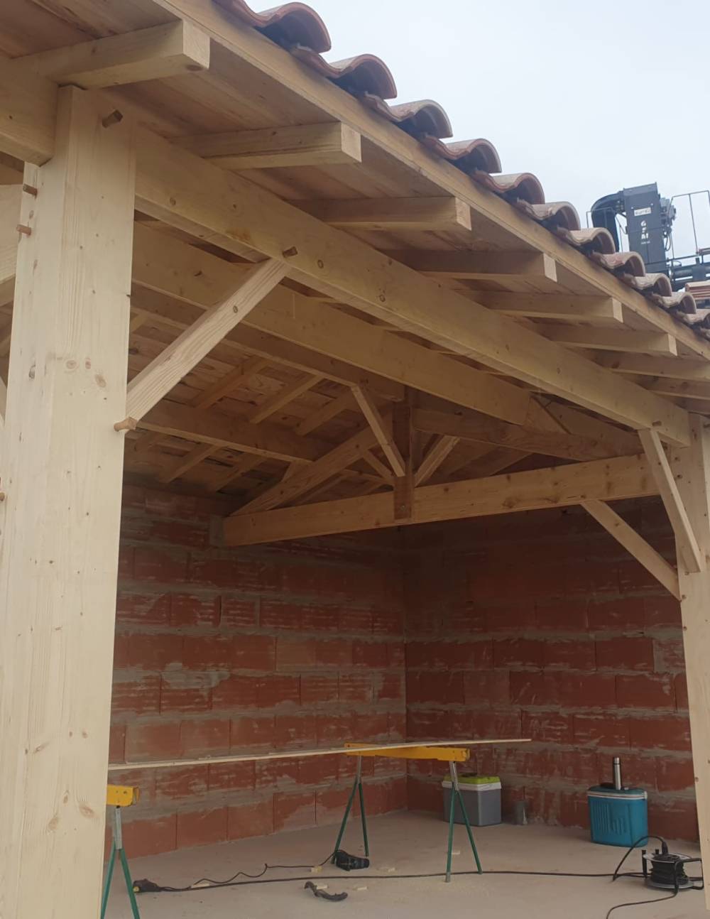 Charpente & couverture à Auros (6)