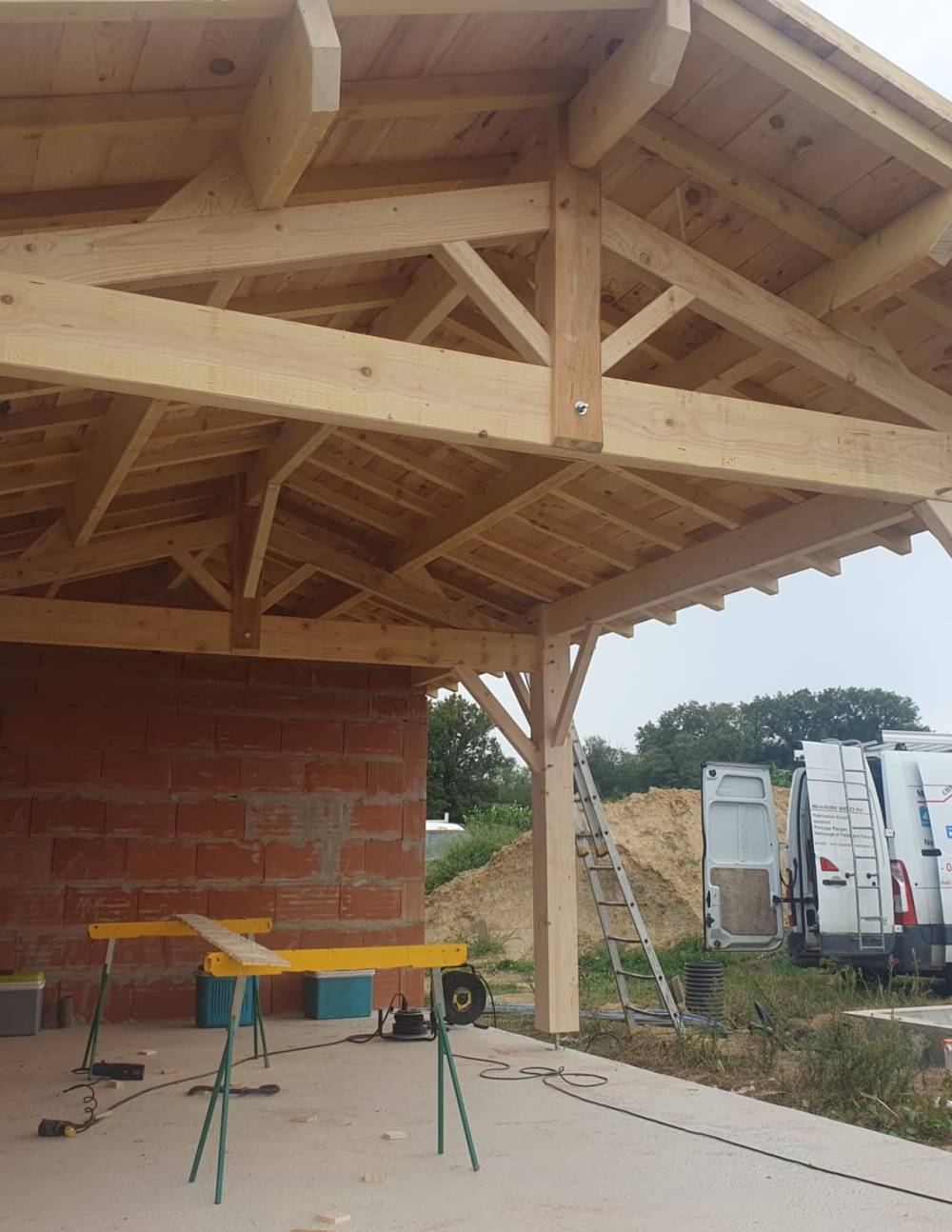 Charpente & couverture à Auros (9)