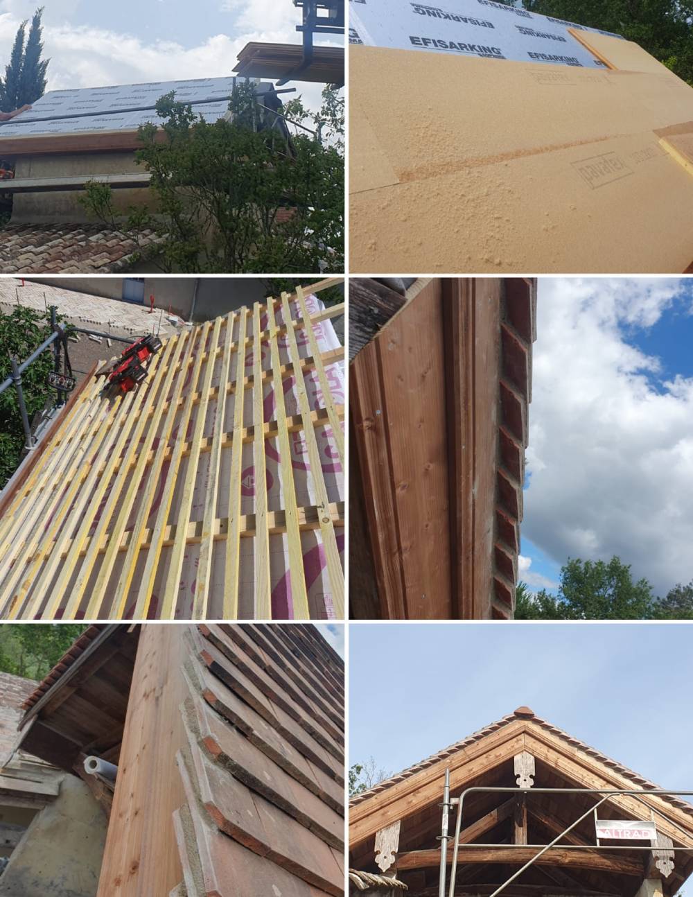 Charpente & couverture à Auros (13)